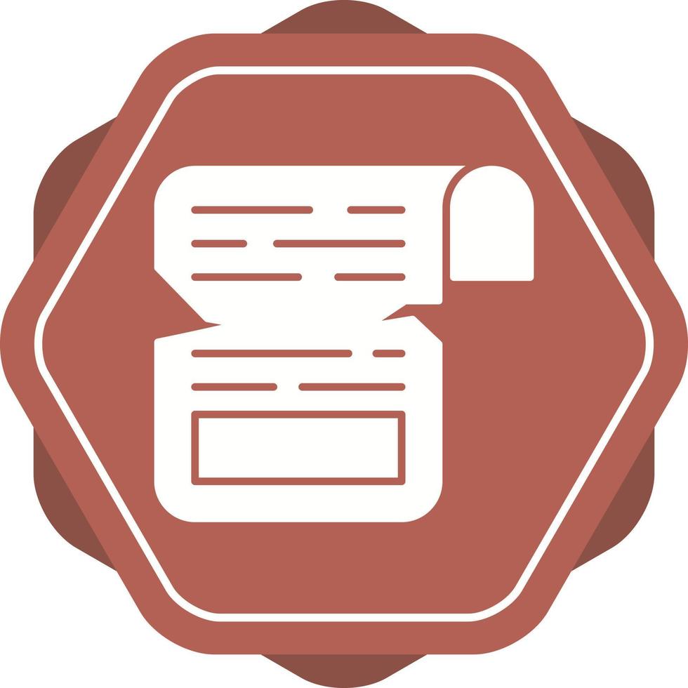 Old Paper Vector Icon