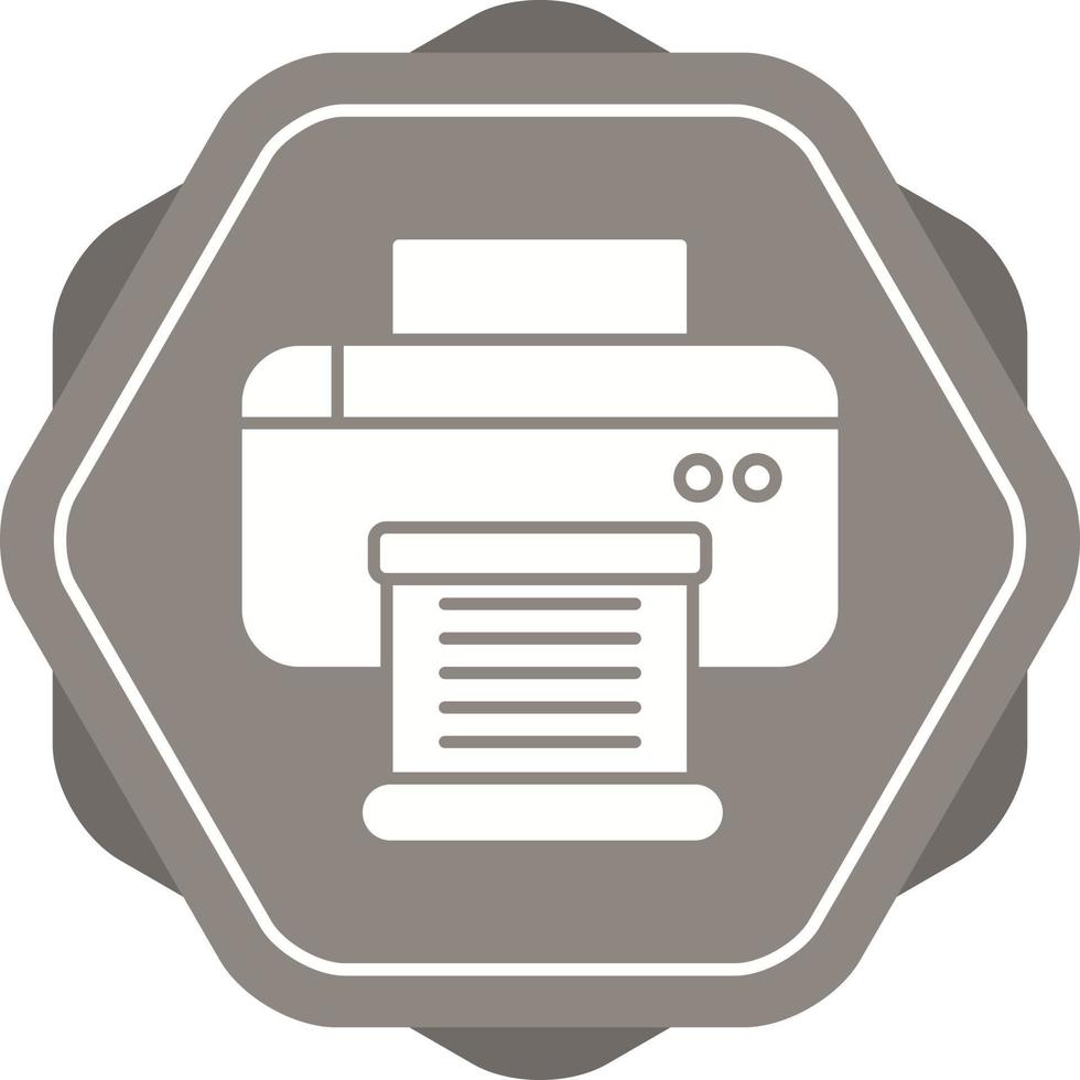 Printer Vector Icon