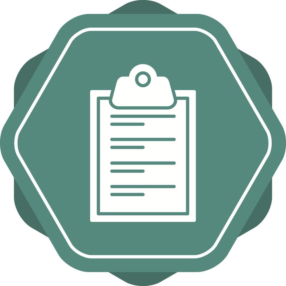 Clipboard Vector Icon