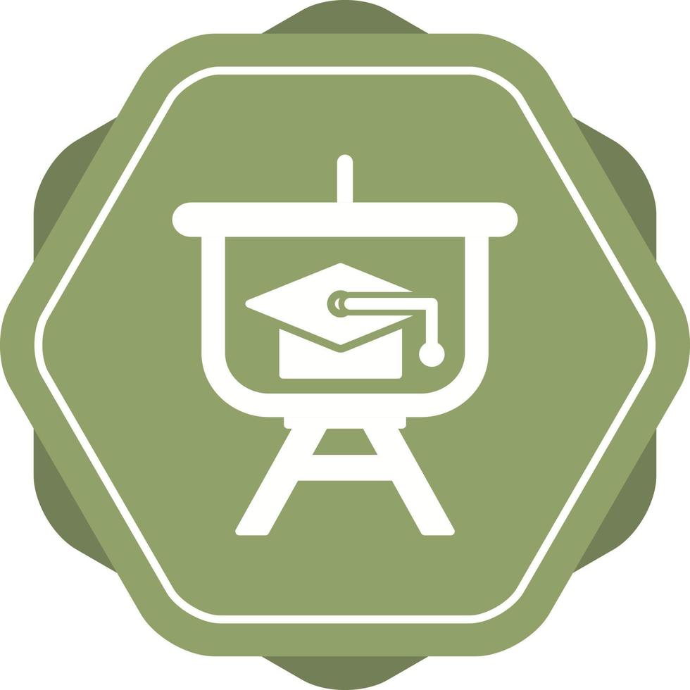 Graduation Presentation Vector Icon