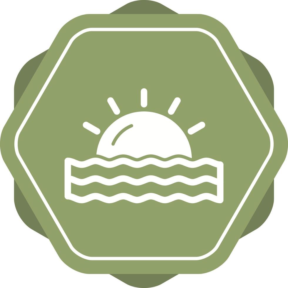 Sunset Vector Icon