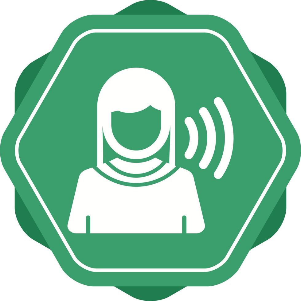 Speak Vector Icon