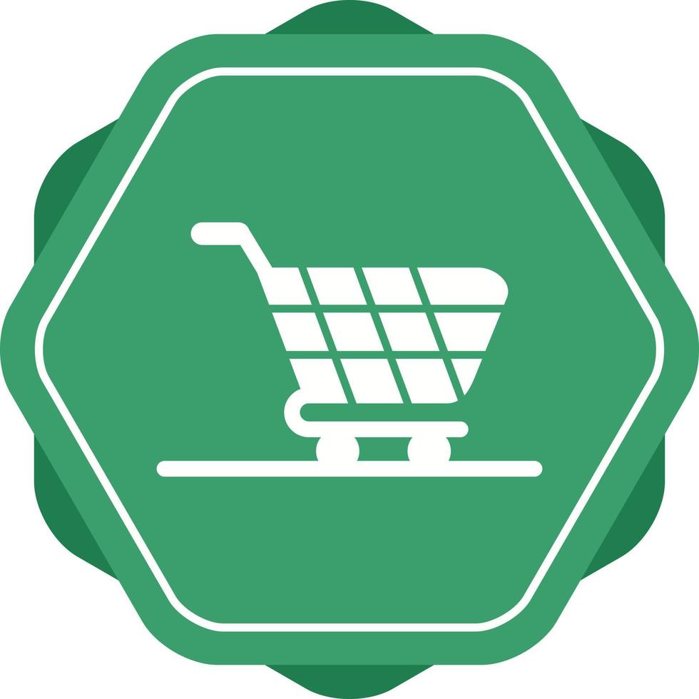 icono de vector de carrito de compras