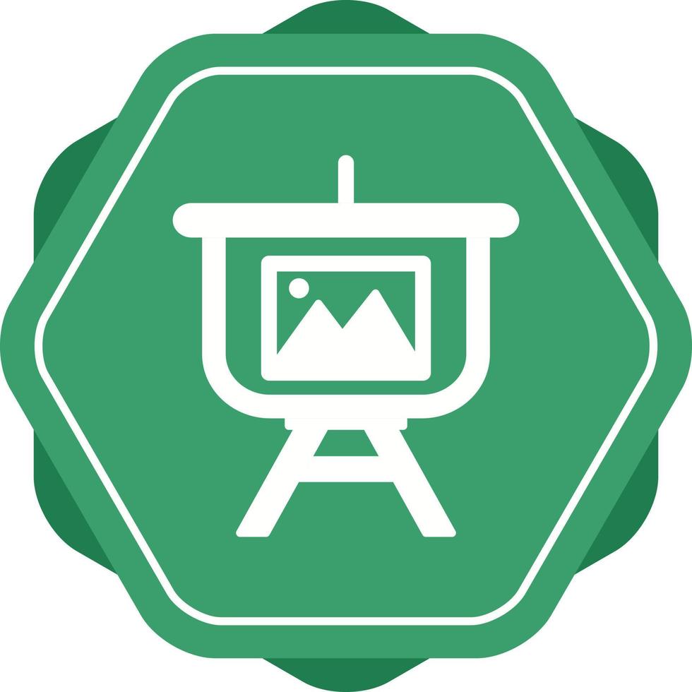 Gallery Presentation Vector Icon
