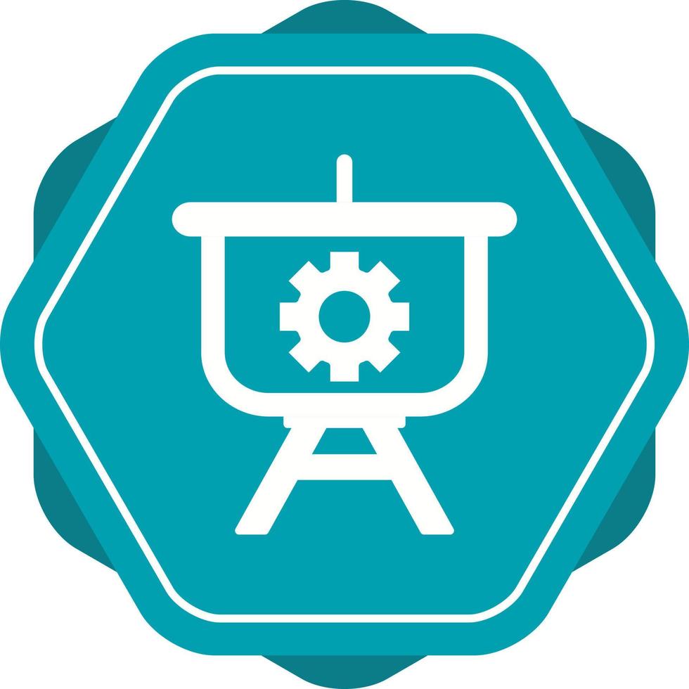 Setting Presentation Vector Icon