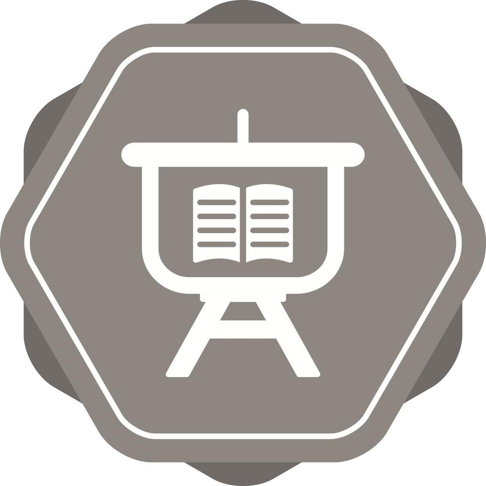 Education Presentation Vector Icon