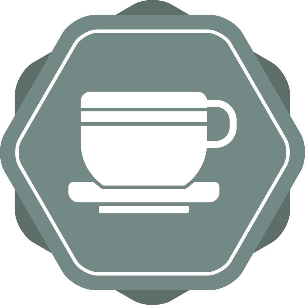 icono de vector de taza de té