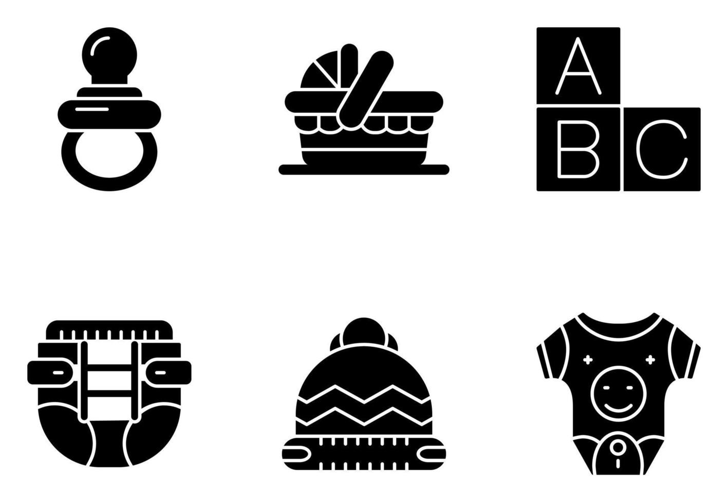 Baby Vector Icon Set