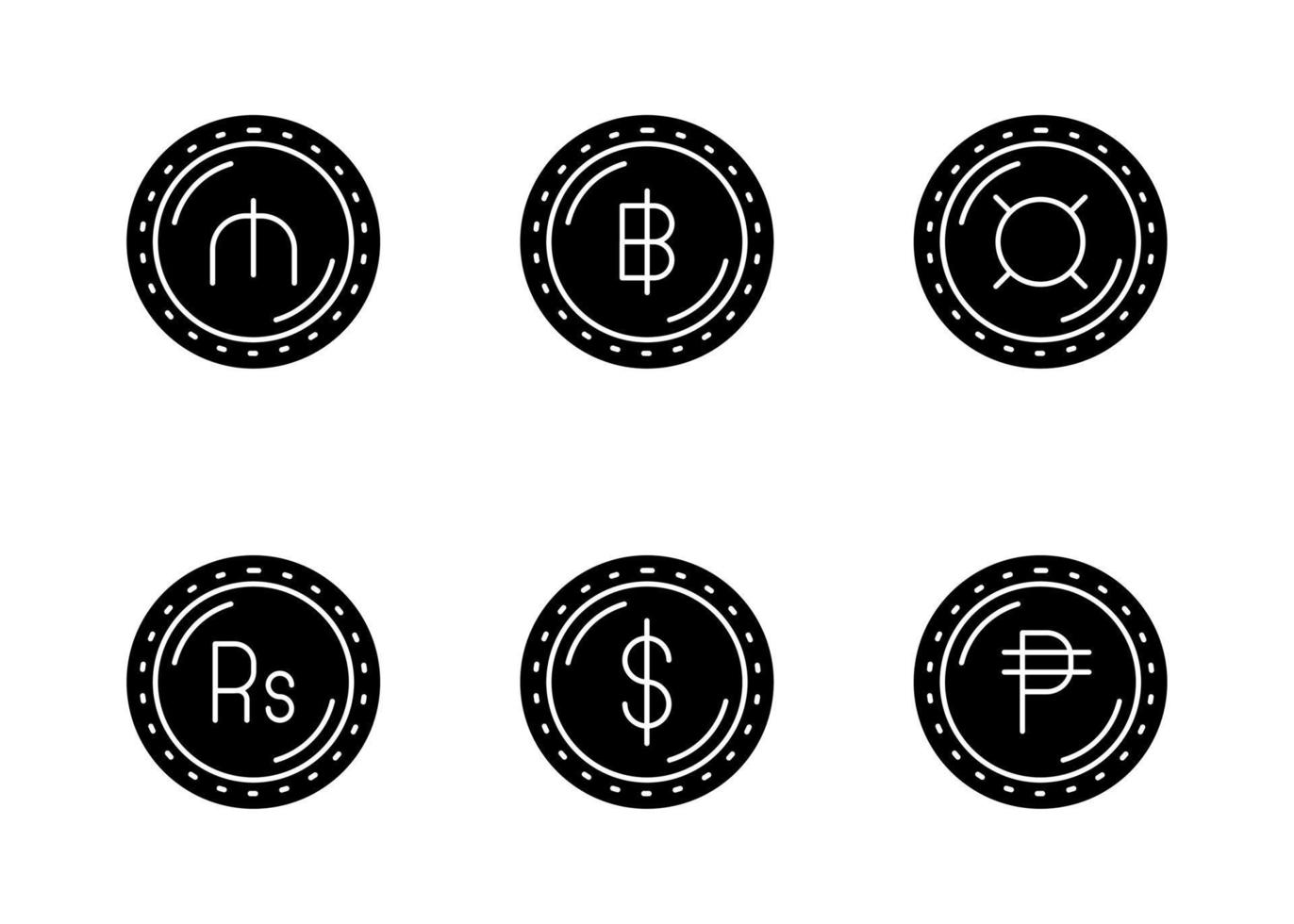 Currency Vector Icon Set