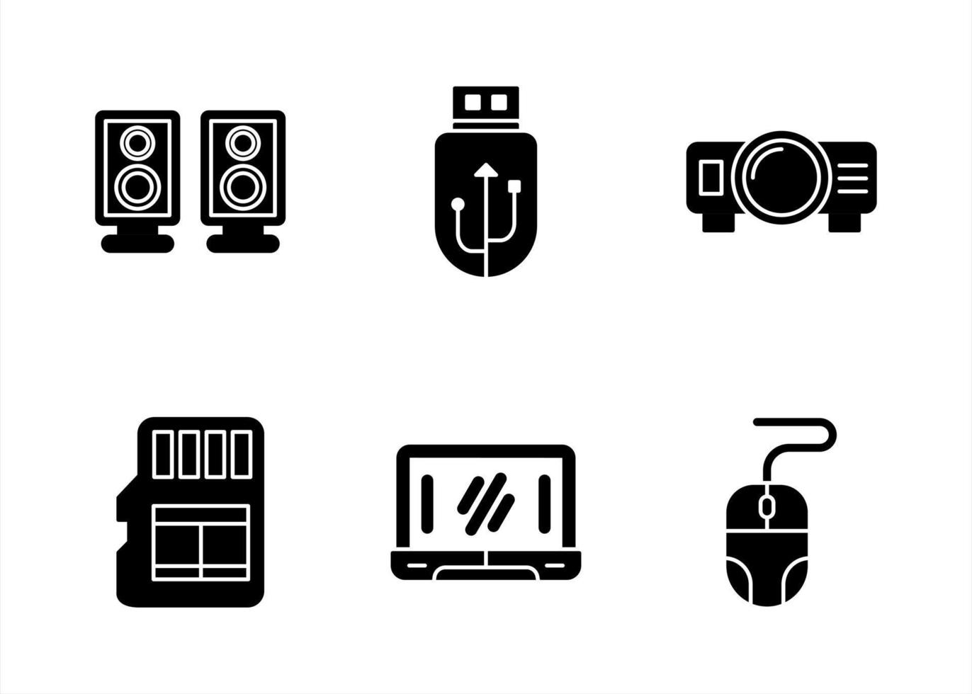 Multimedia Vector Icon Set