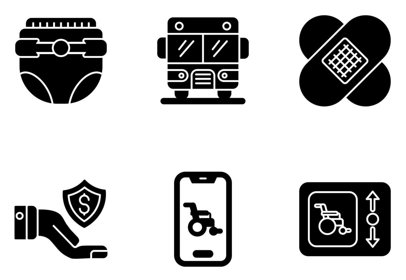 Accessibility Vector Icon Set