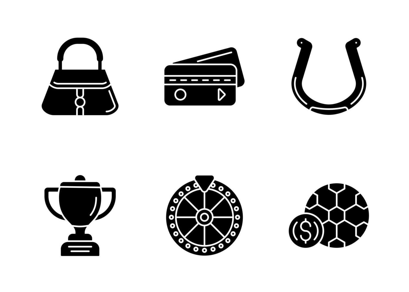 Lottery Vector Icon Set