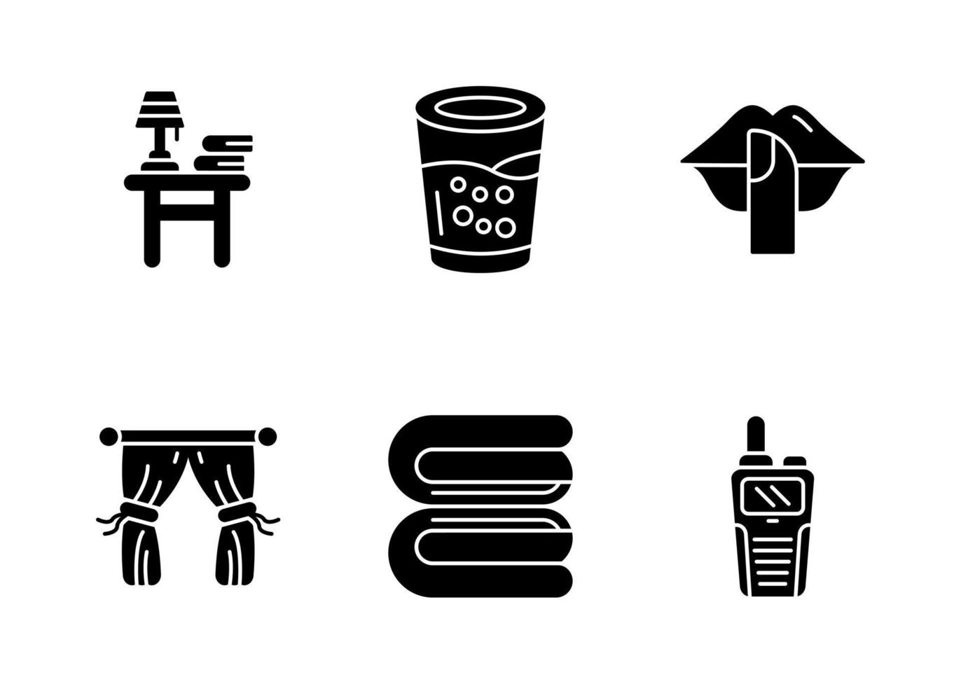 Time To Sleep Vector Icon Set