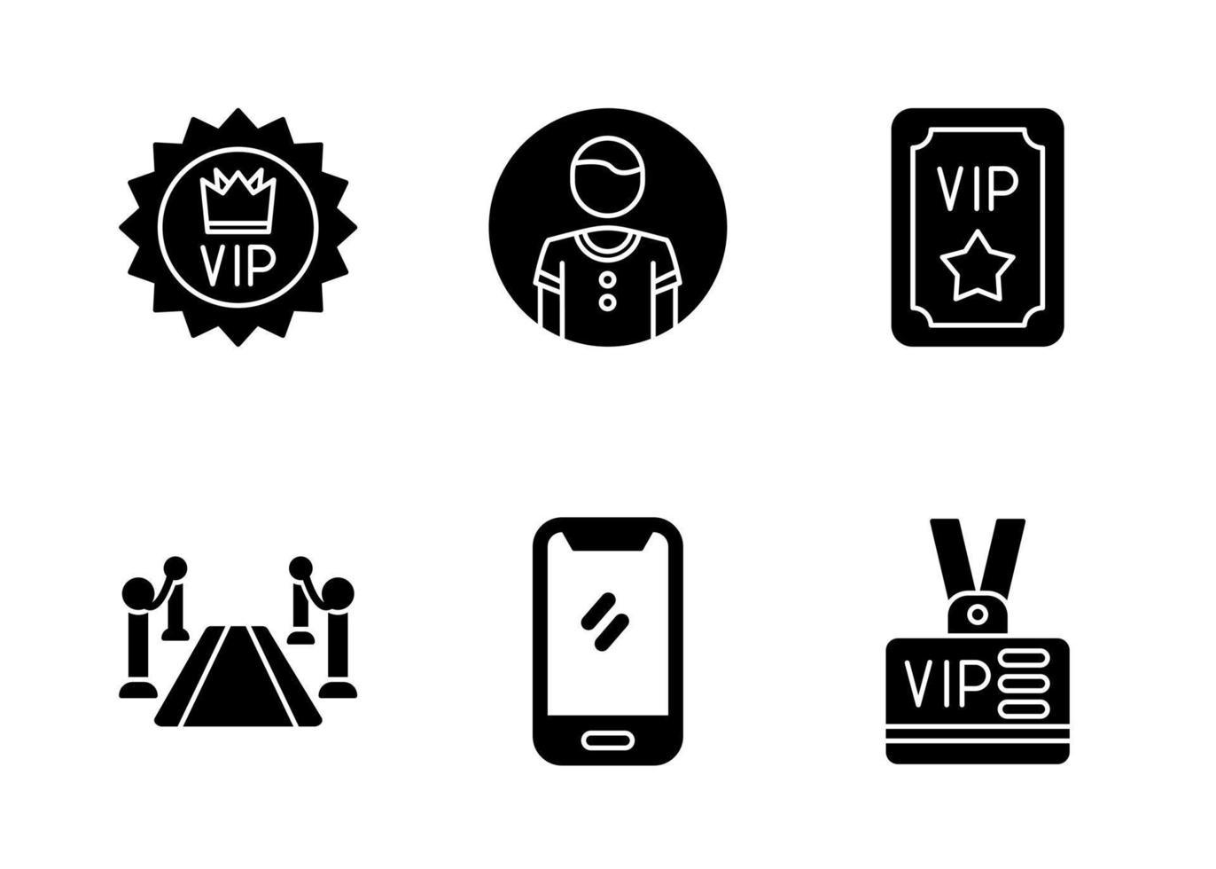 Membership Vector Icon Set