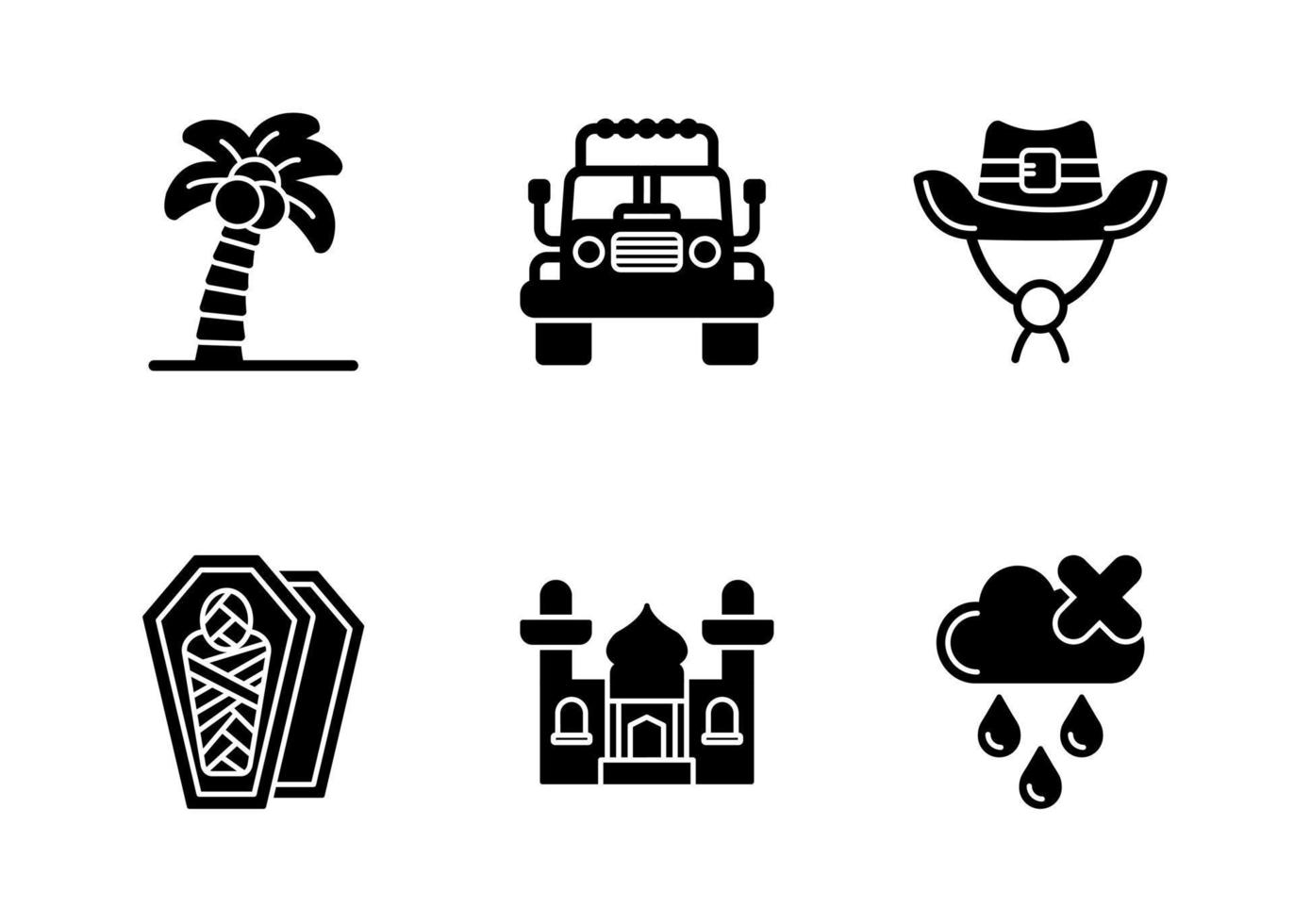 Set of Unique Vector Icons