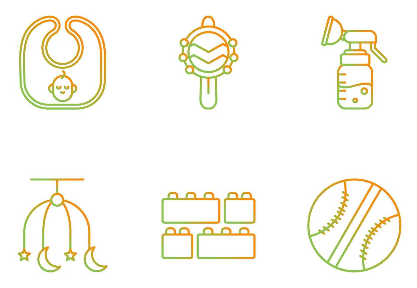 Baby Vector Icon Set