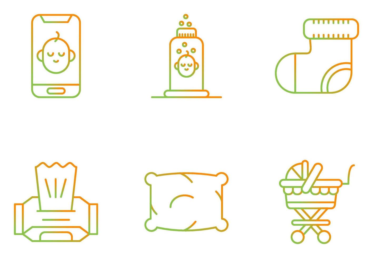 Baby Vector Icon Set