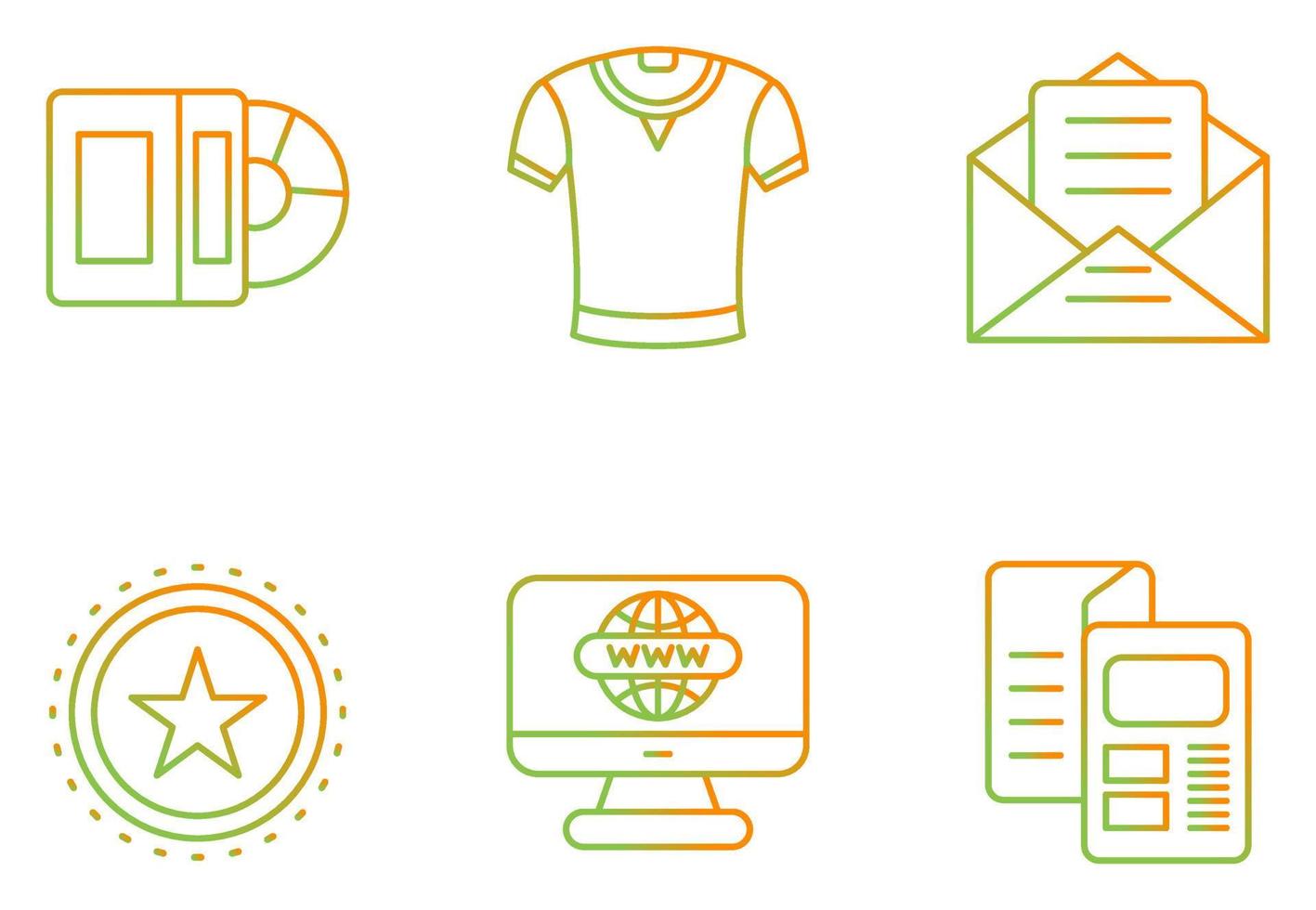 Set of Unique Vector Icons