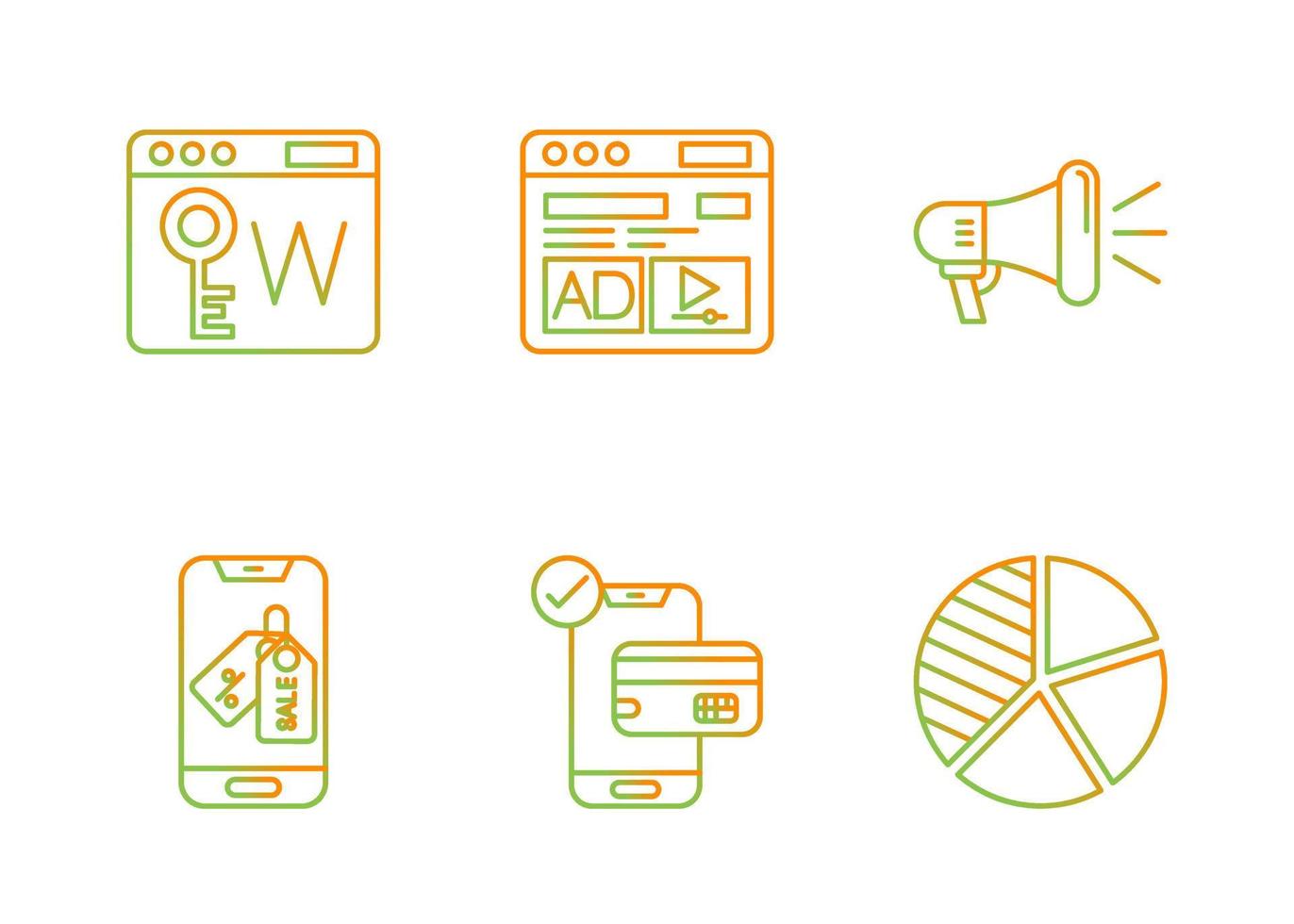 Set of Unique Vector Icons