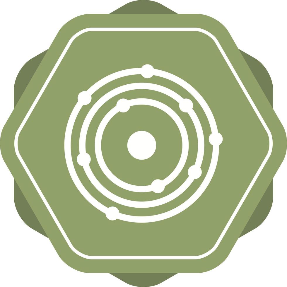 Atomic Structure Vector Icon