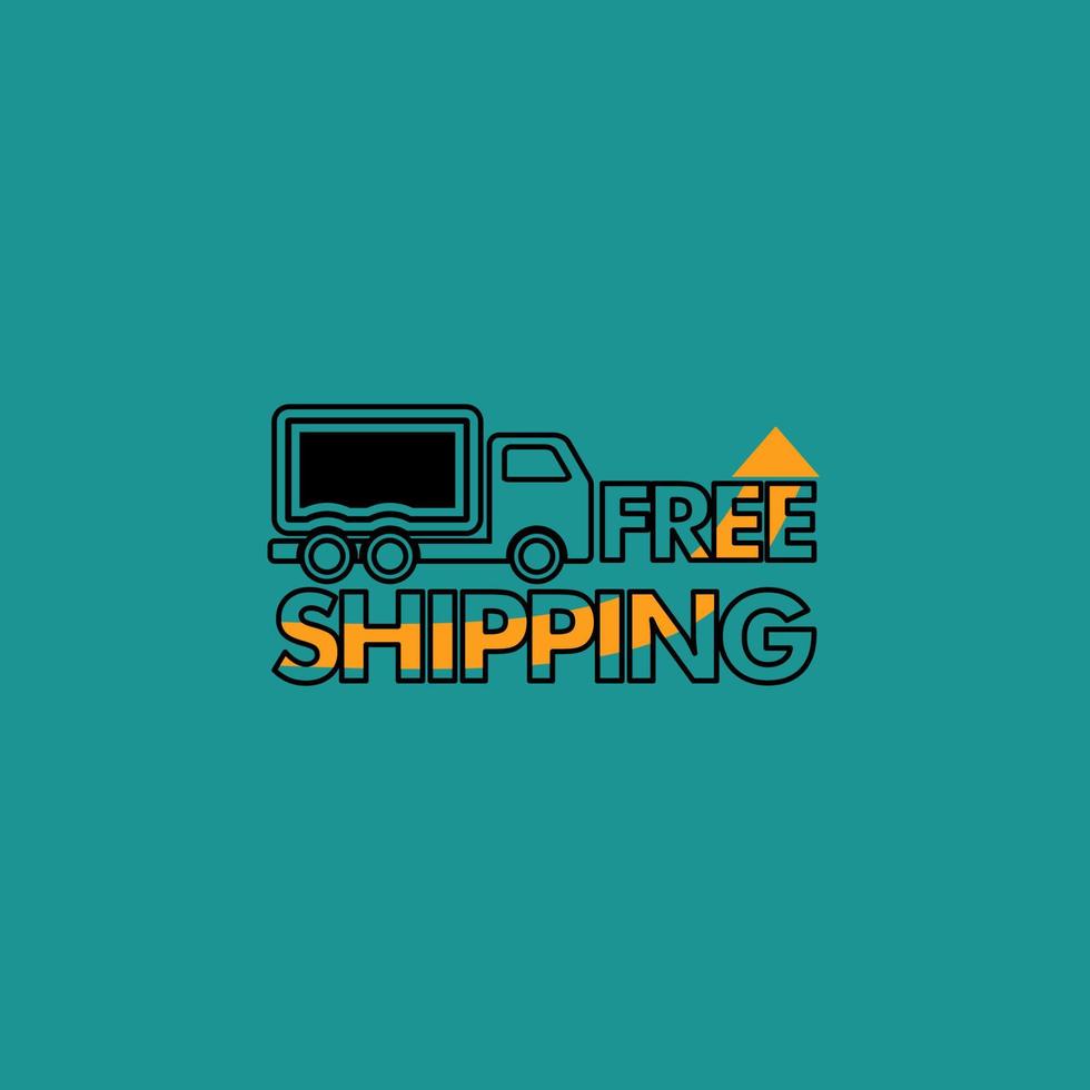 logo free shipping vector