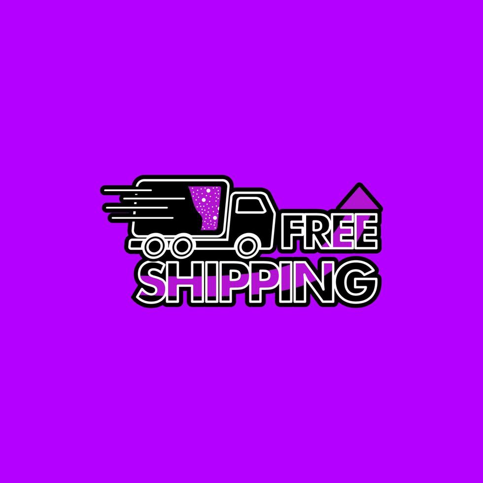 logo free shipping vector