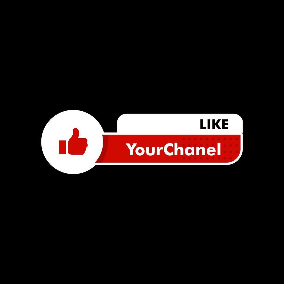 like sign illustration for logo or icon vector