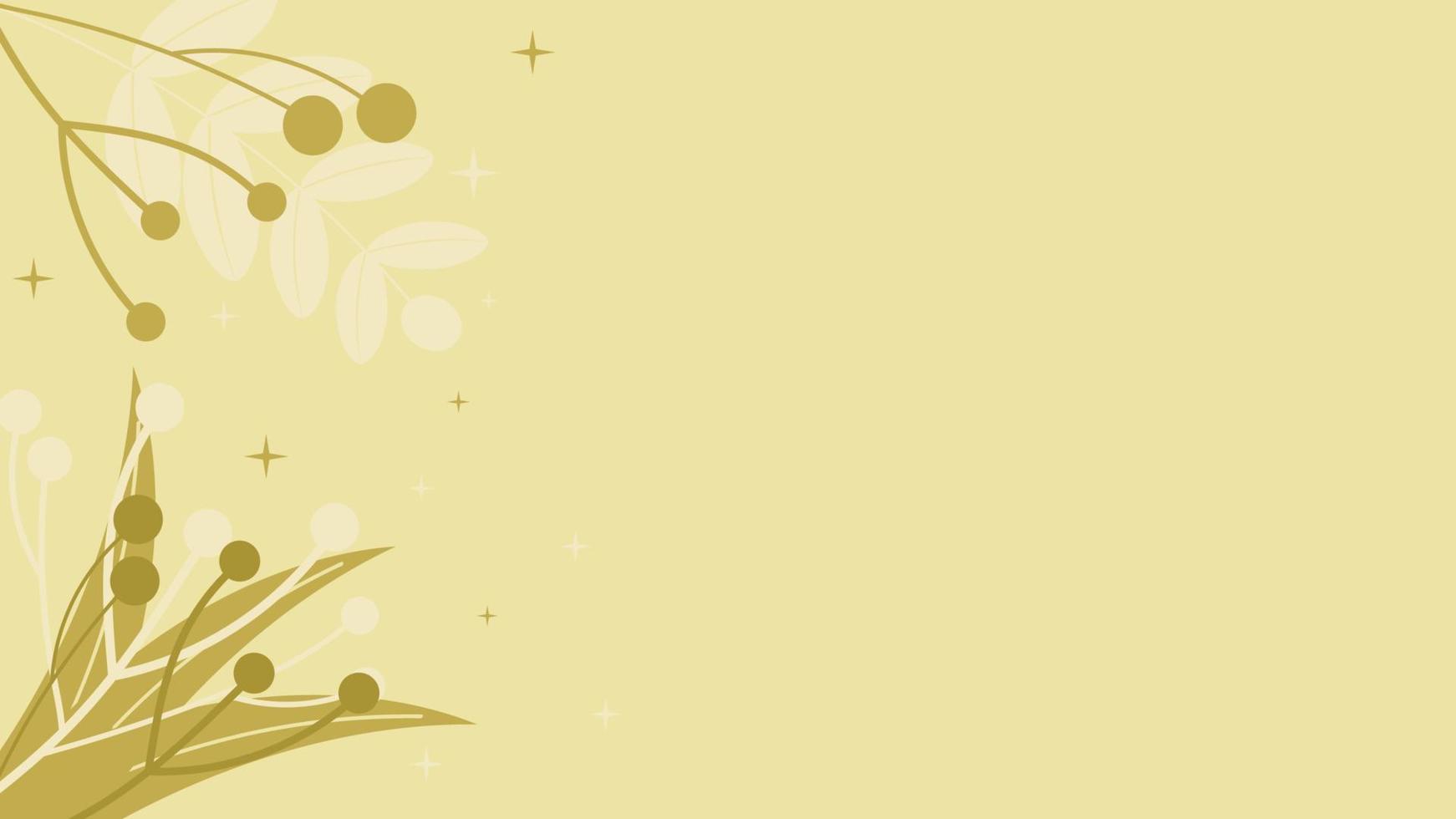 Background with frorals illustration vector
