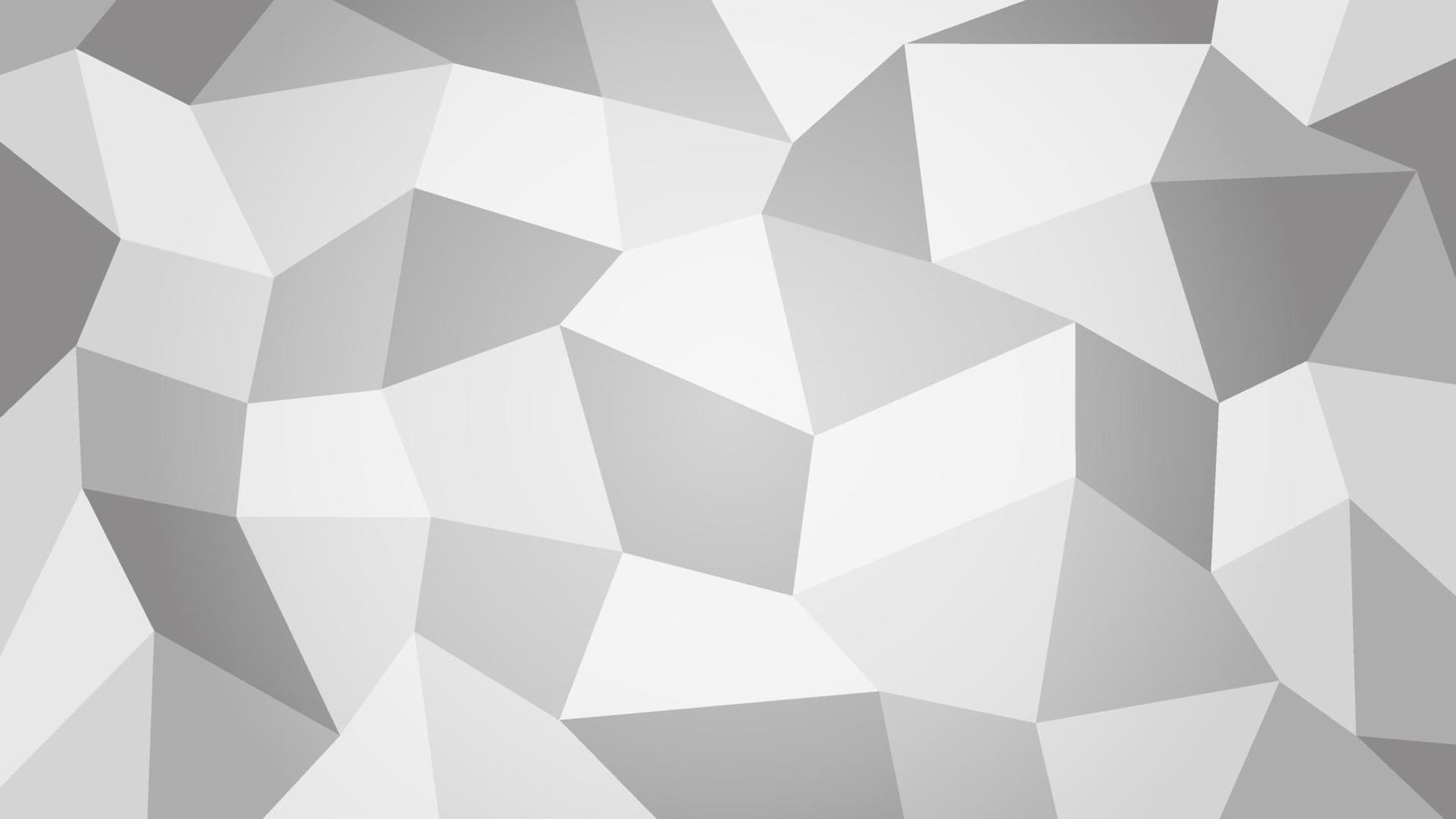 Vector illustration white and grey polygon geometric seamless diamond design