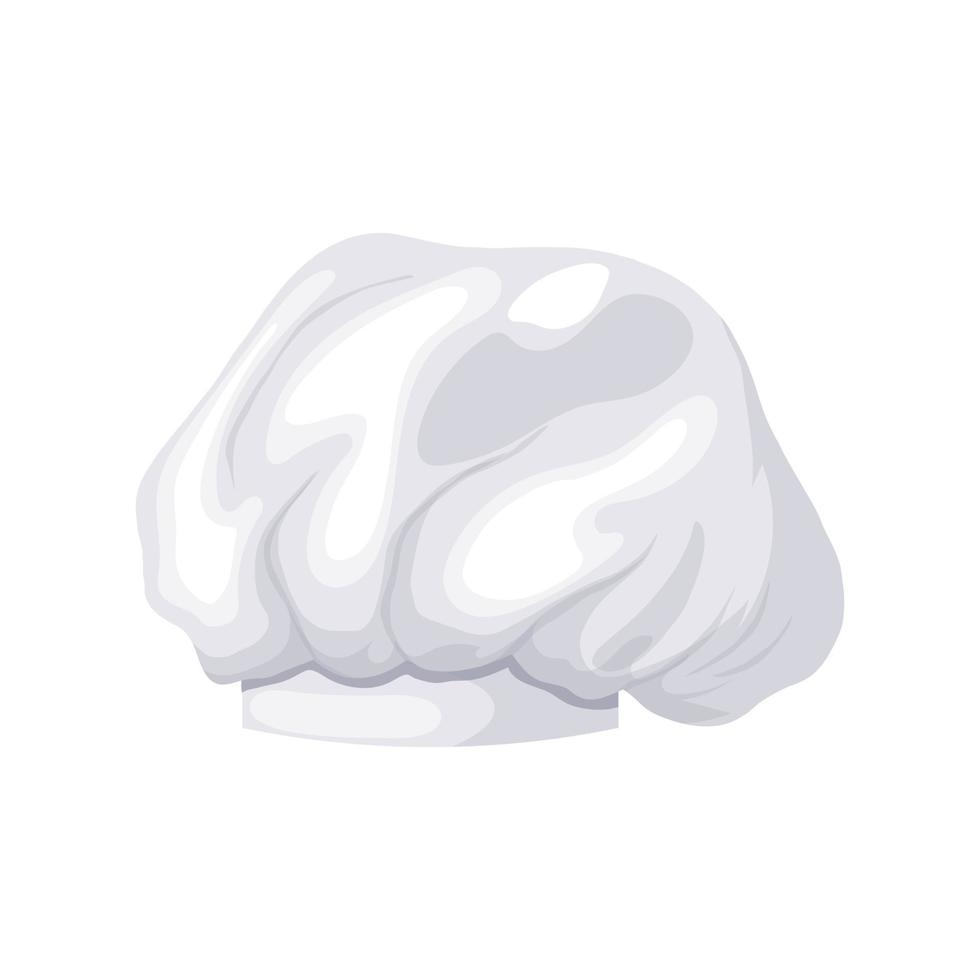 chef hat cook cartoon vector illustration