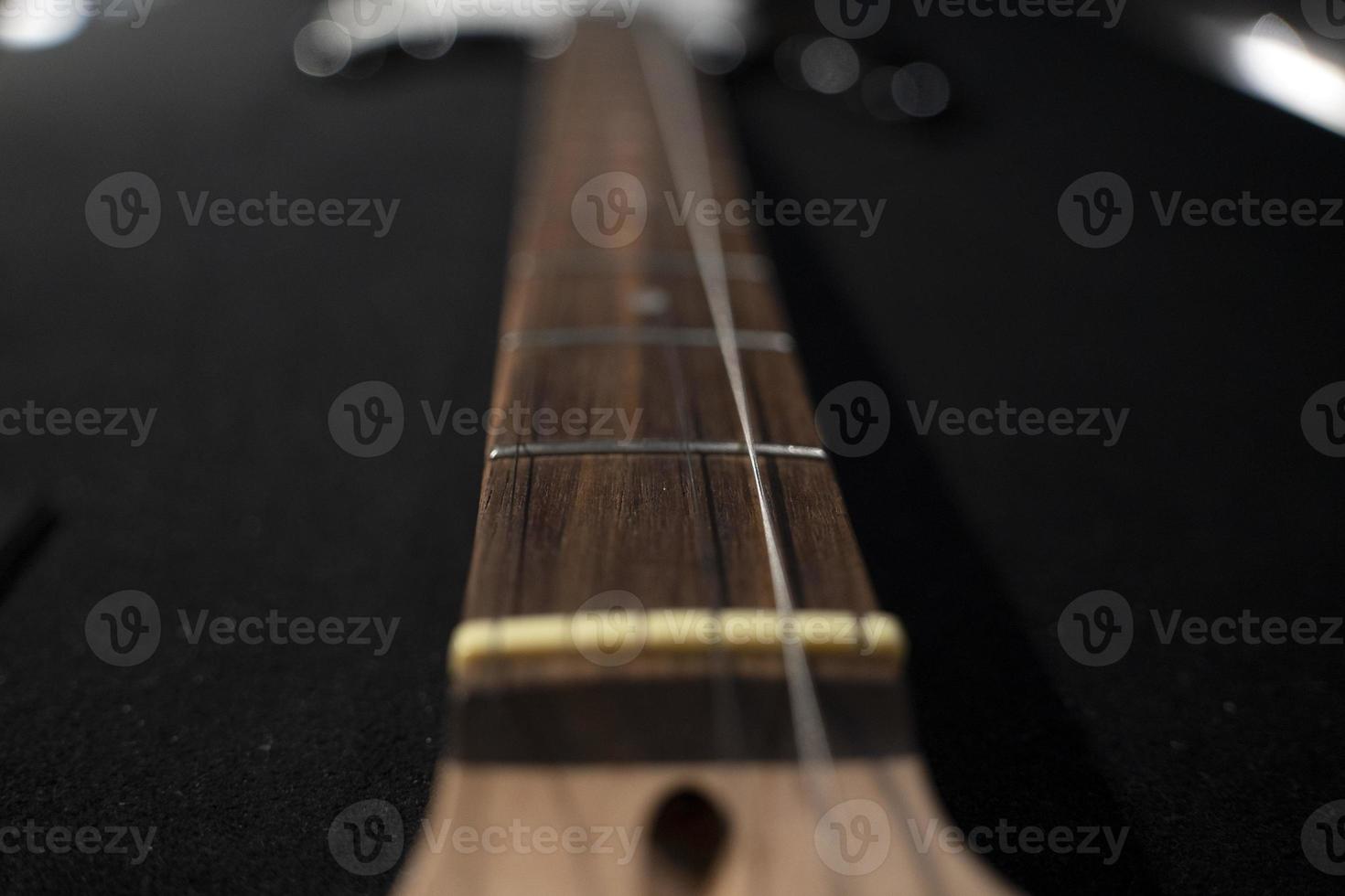 electric guitar detail close up photo