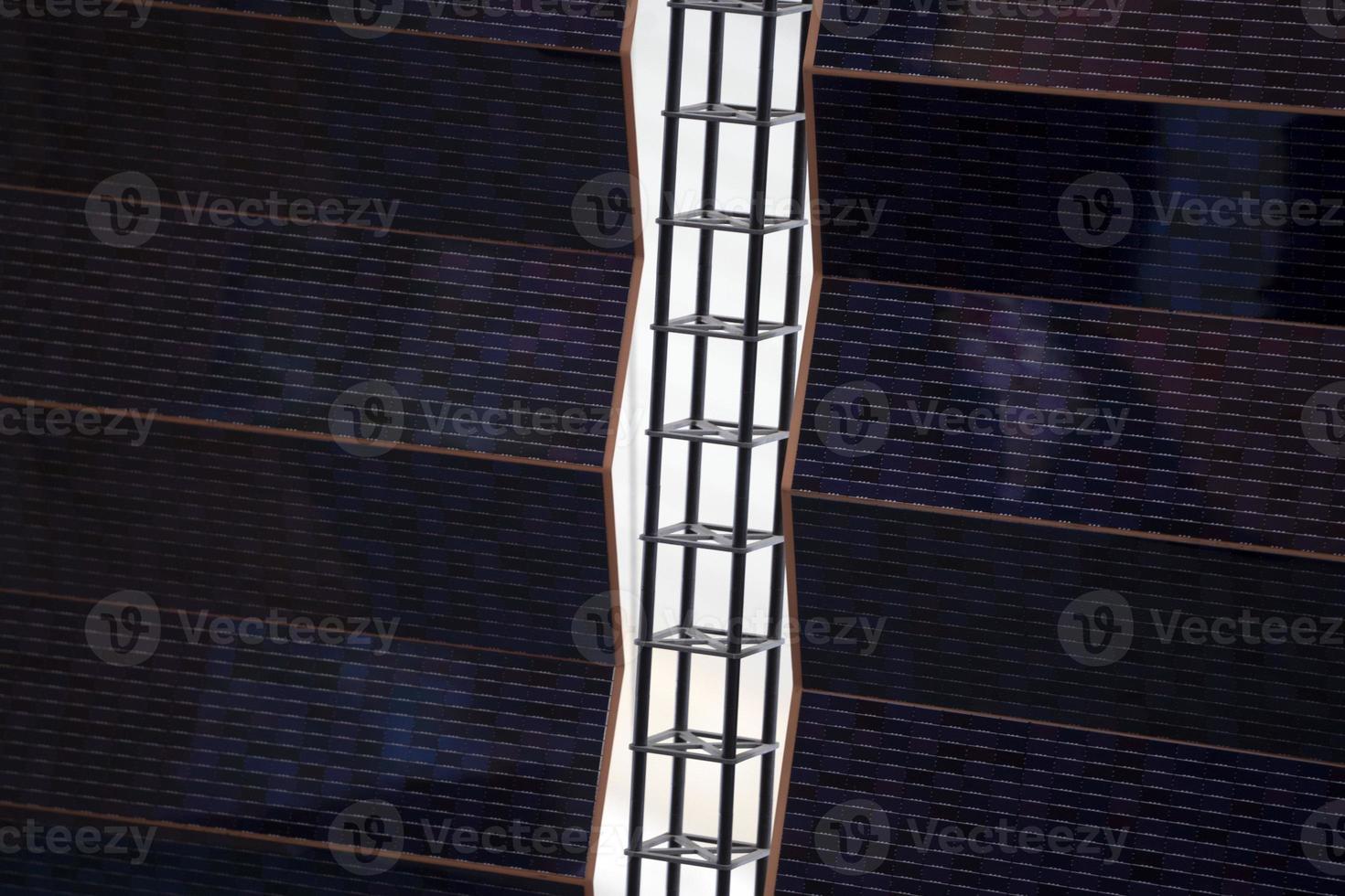 satellite solar panel detail photo