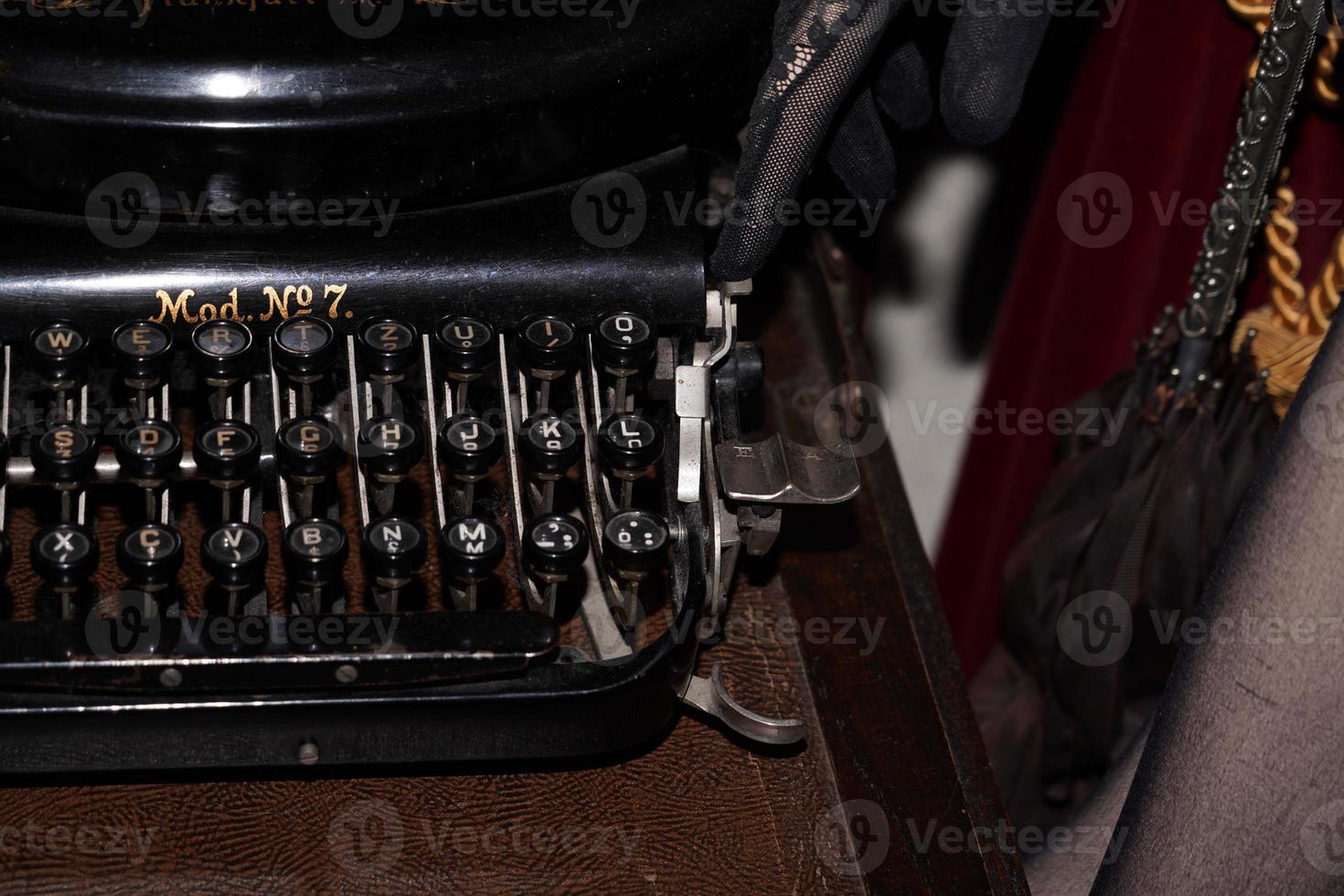 old typewriter keys photo