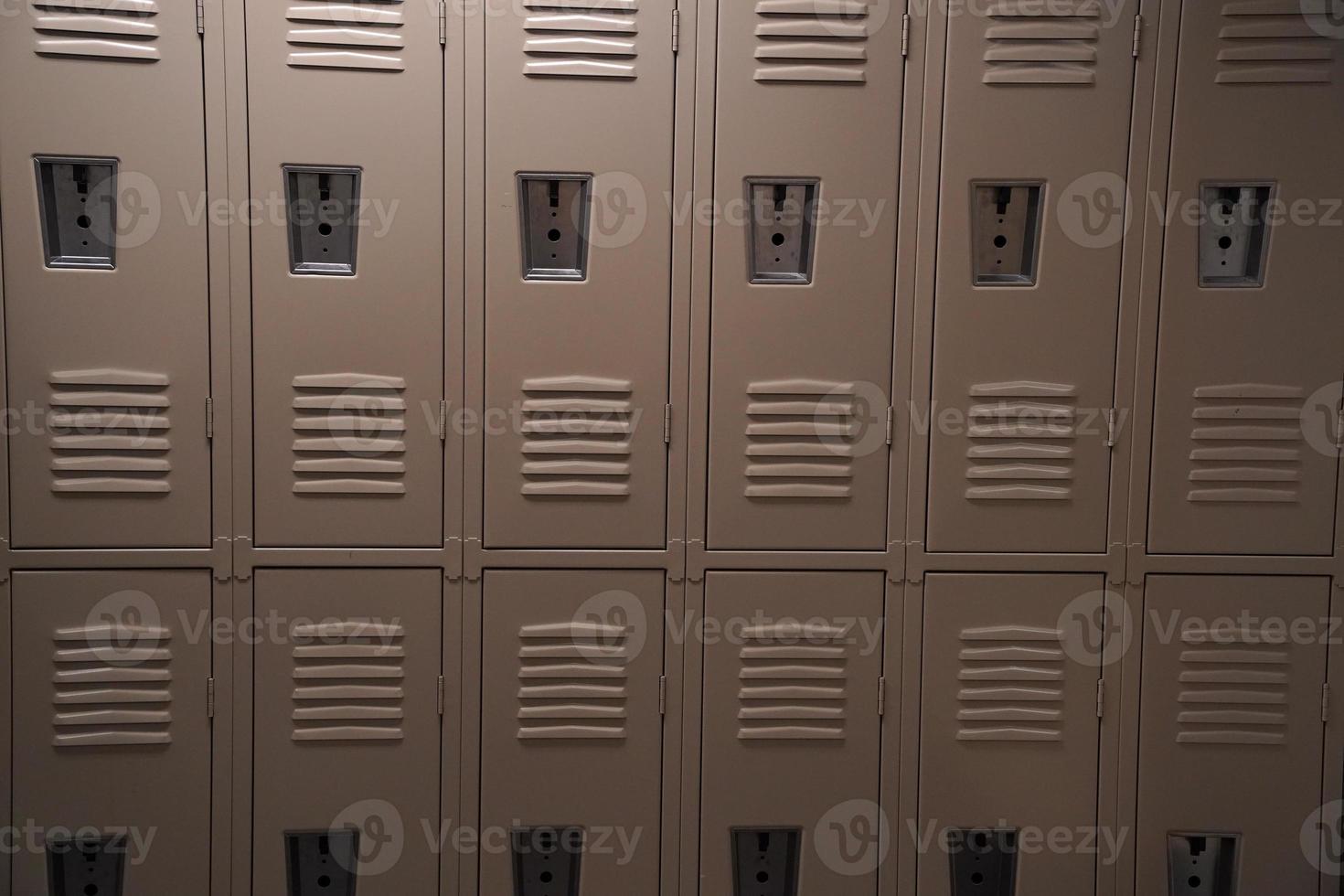 lockers room detail close up photo