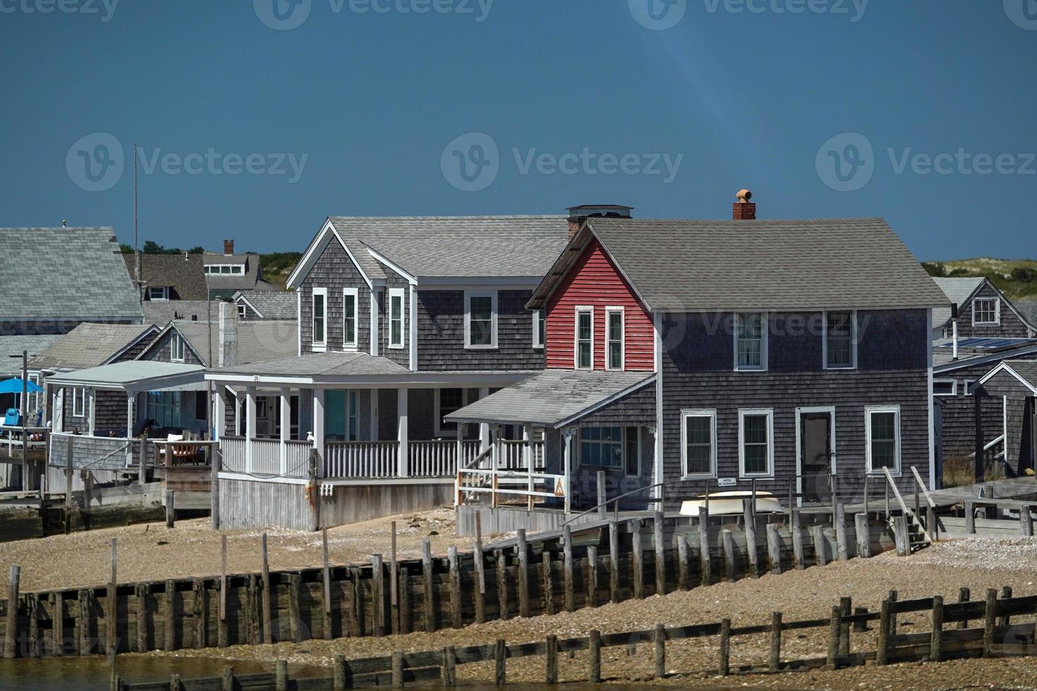 Sandy Neck Lighthouse atlantic ocean cape cod barnstable houses photo