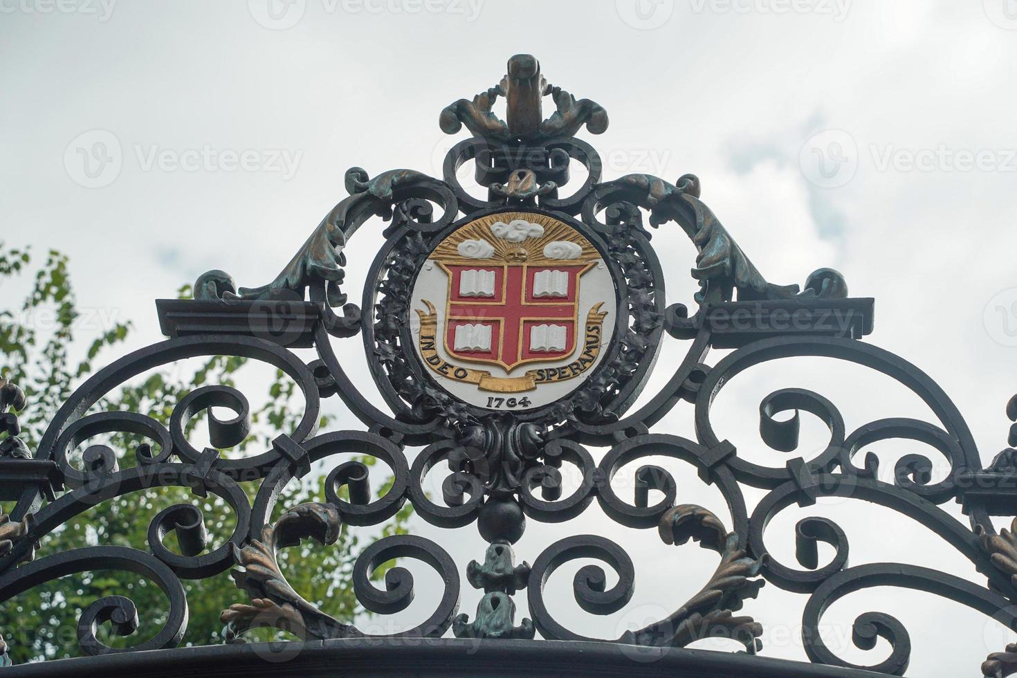 brown university providence rhode island historical buildings gate photo