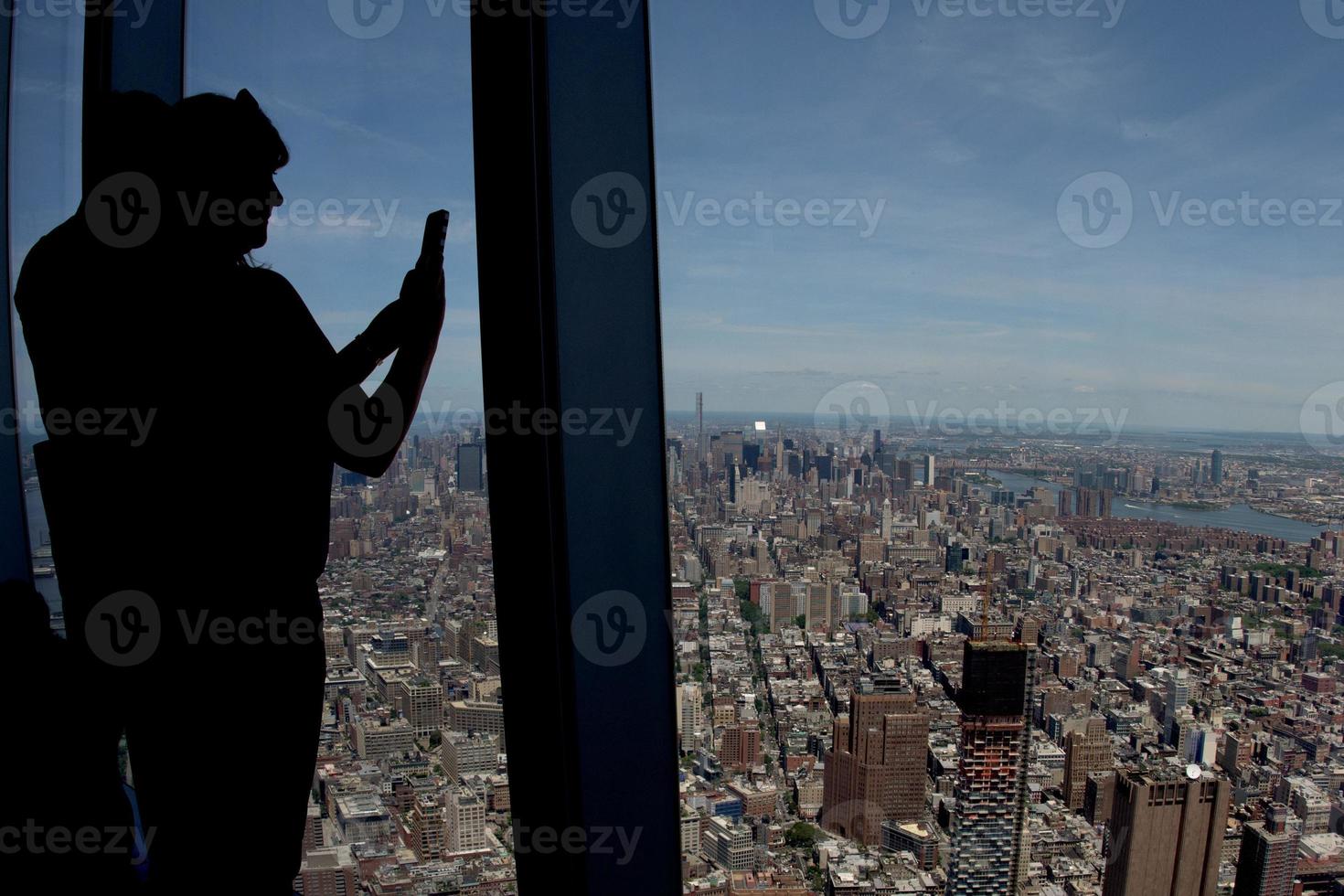 new york manhattan aerial view photo