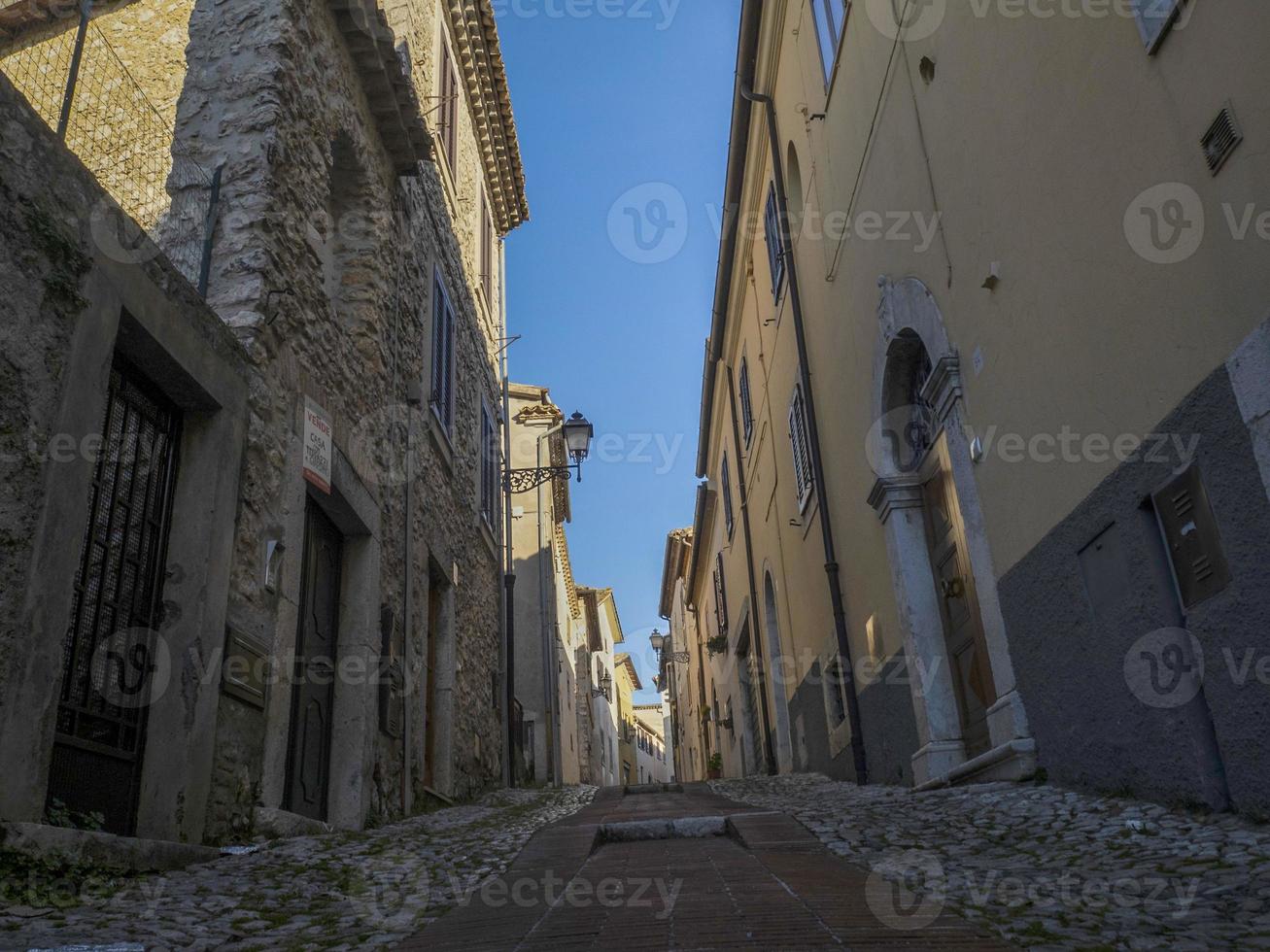 veroli medieval village lazio frosinone view photo