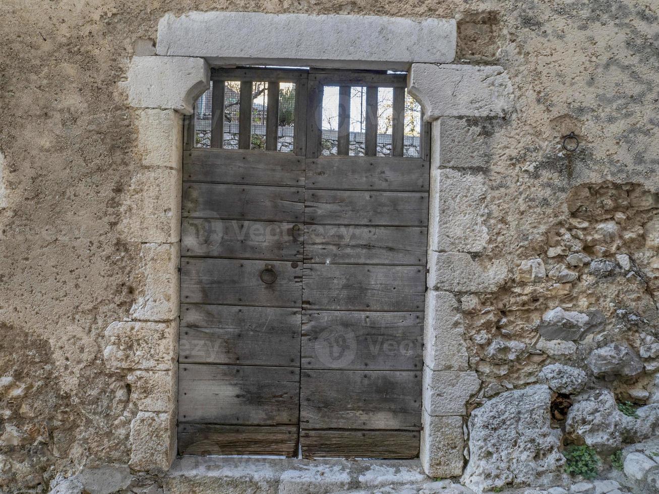 veroli pueblo medieval lazio frosinone vista foto