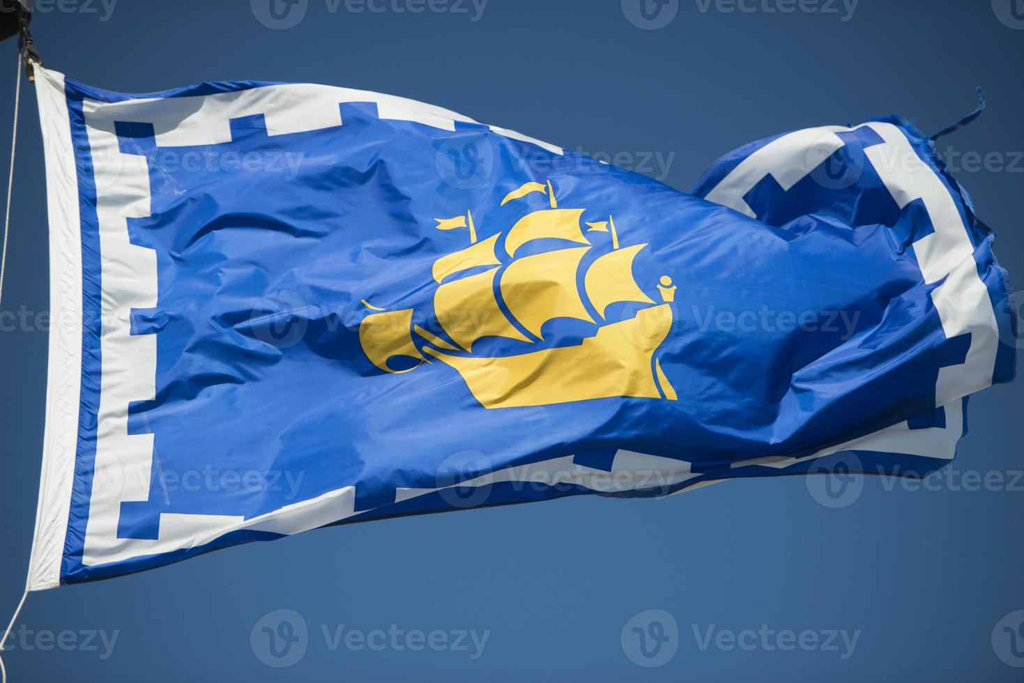 Flag of Quebec City photo