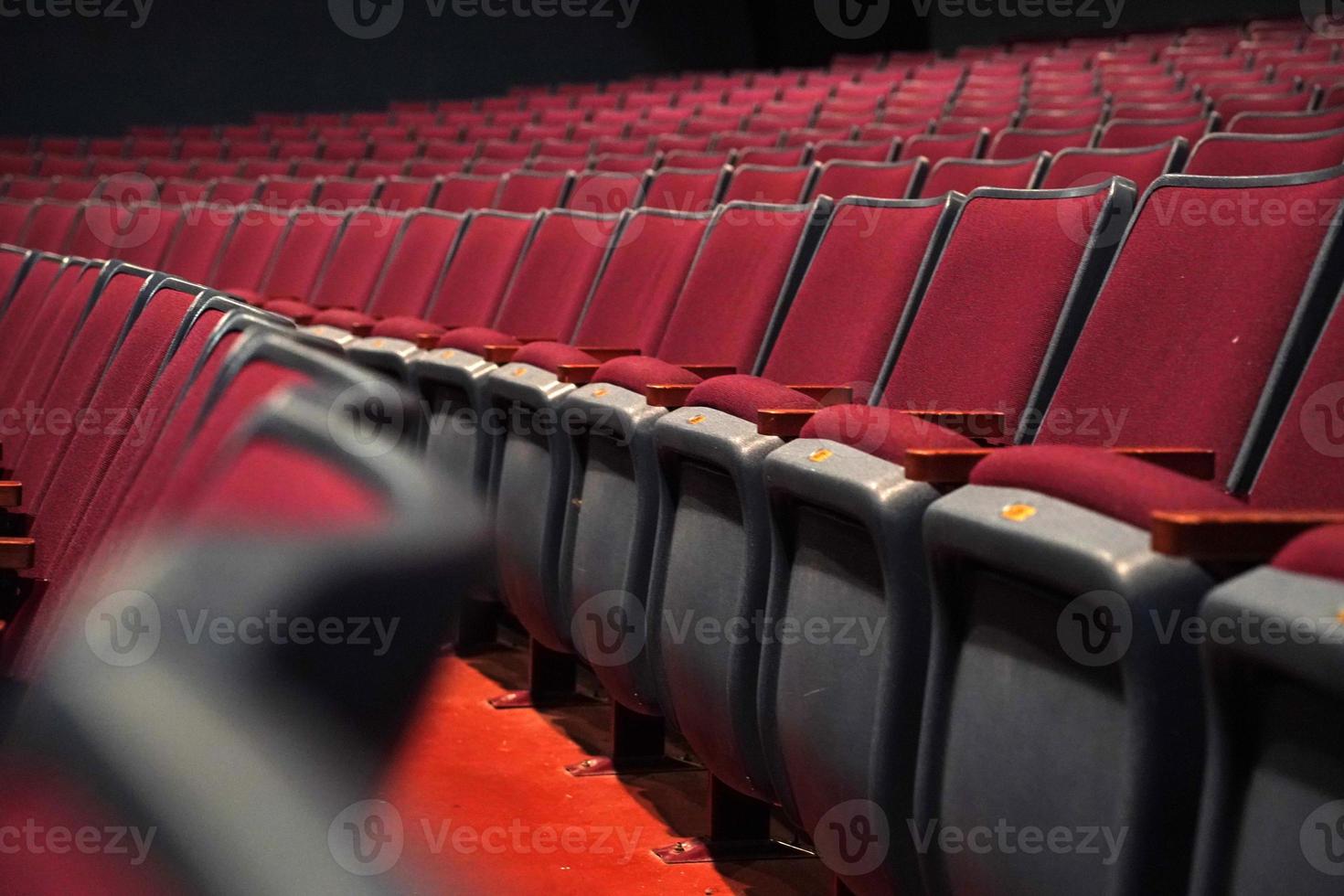 many empty seat in theatre photo