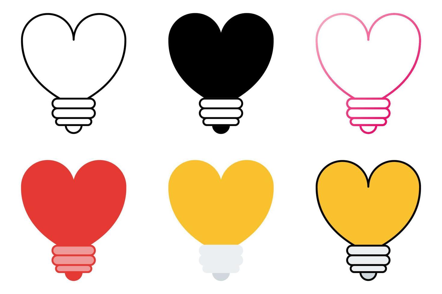 Lamp in flat style isolated vector