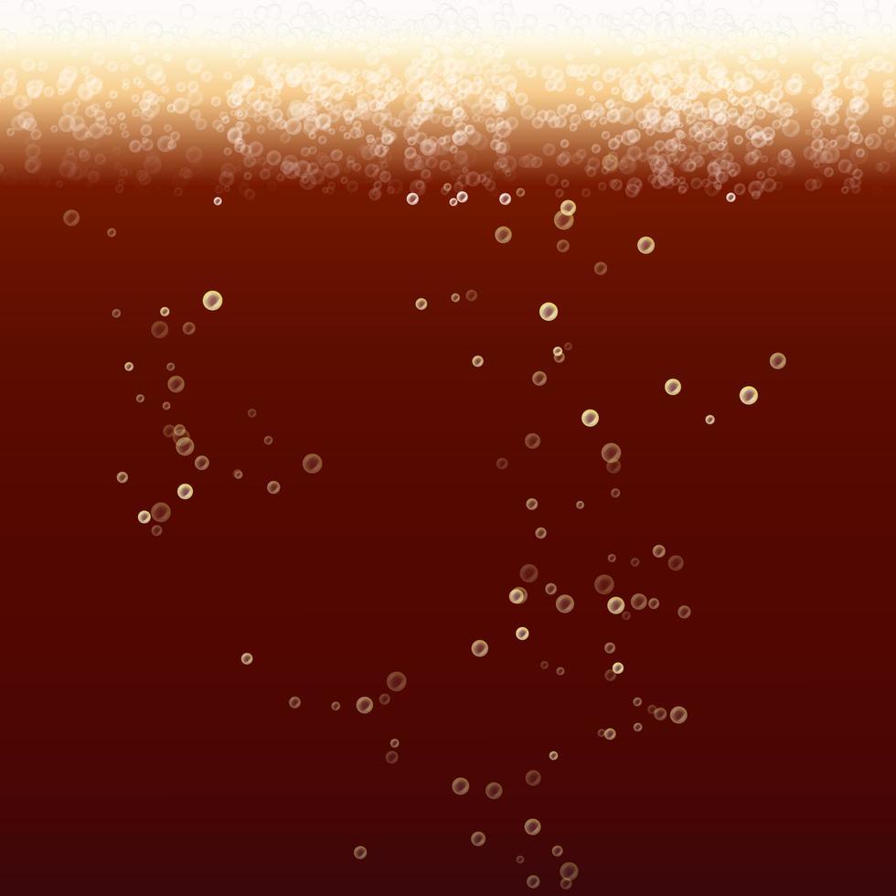 fondo de vector de burbujas de cola