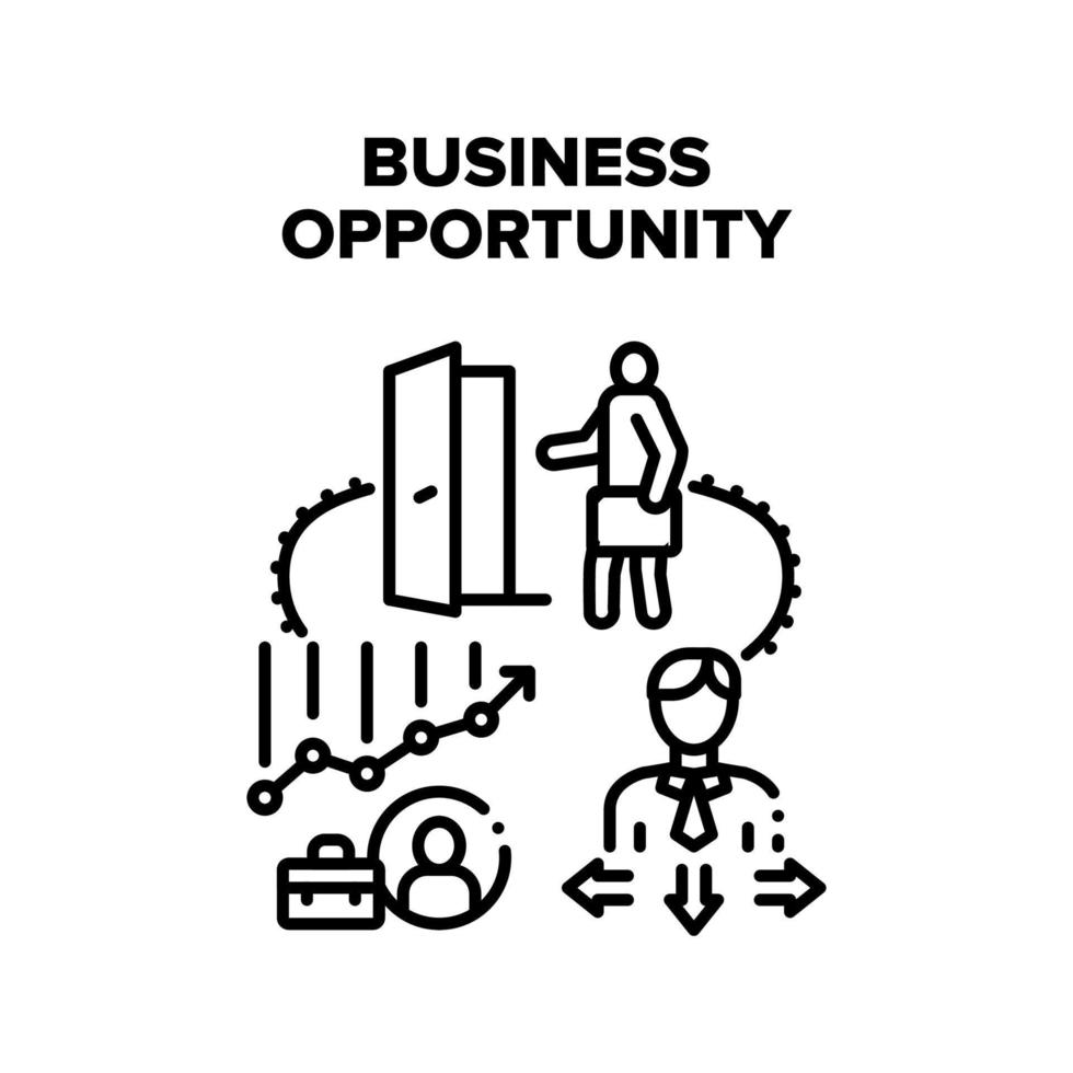Business Opportunity Vector Concept Illustration