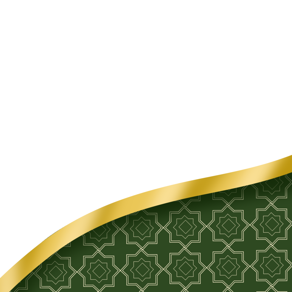 Elegant Islamic Border png