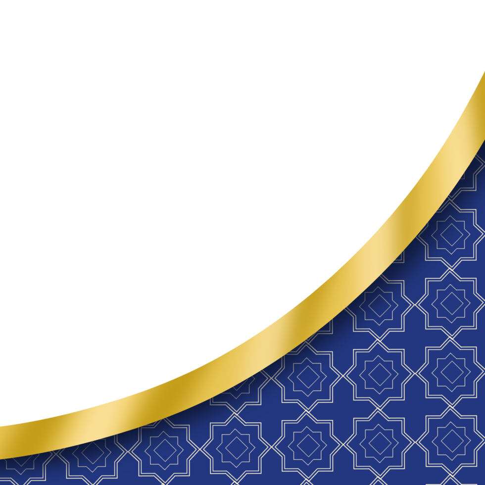 elegante frontera islámica png