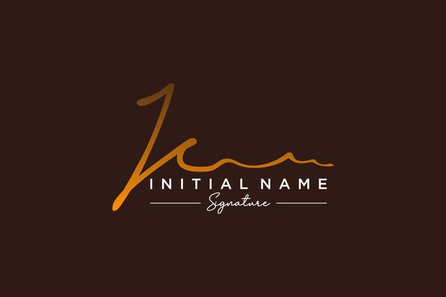 Initial JC signature logo template vector. Hand drawn Calligraphy lettering Vector illustration.