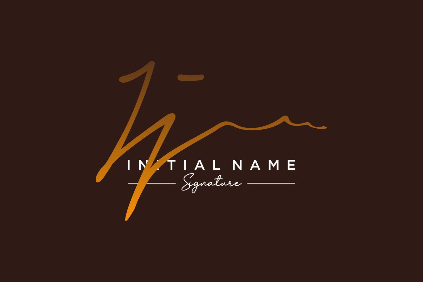 Initial JJ signature logo template vector. Hand drawn Calligraphy lettering Vector illustration.