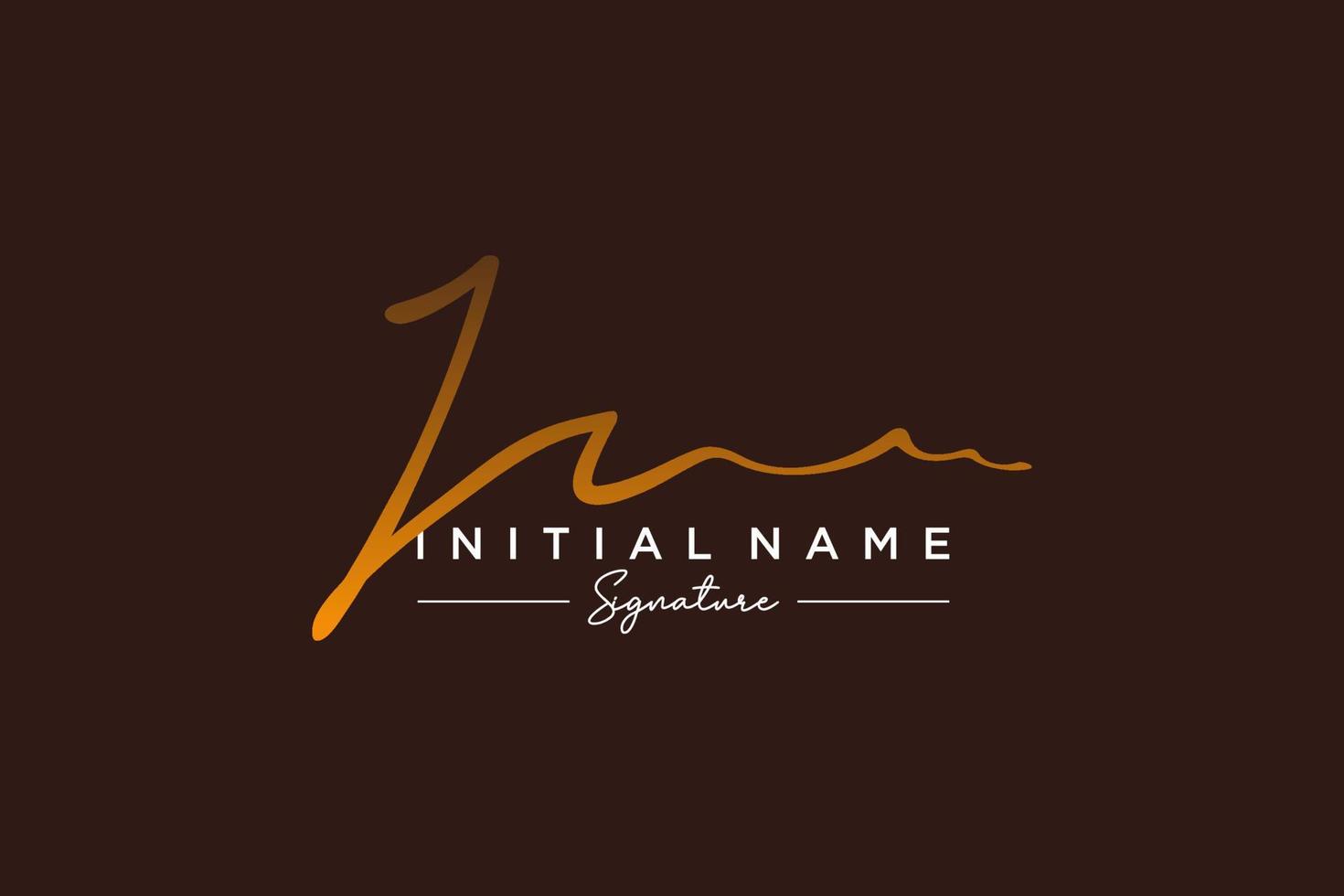 Initial JR signature logo template vector. Hand drawn Calligraphy lettering Vector illustration.