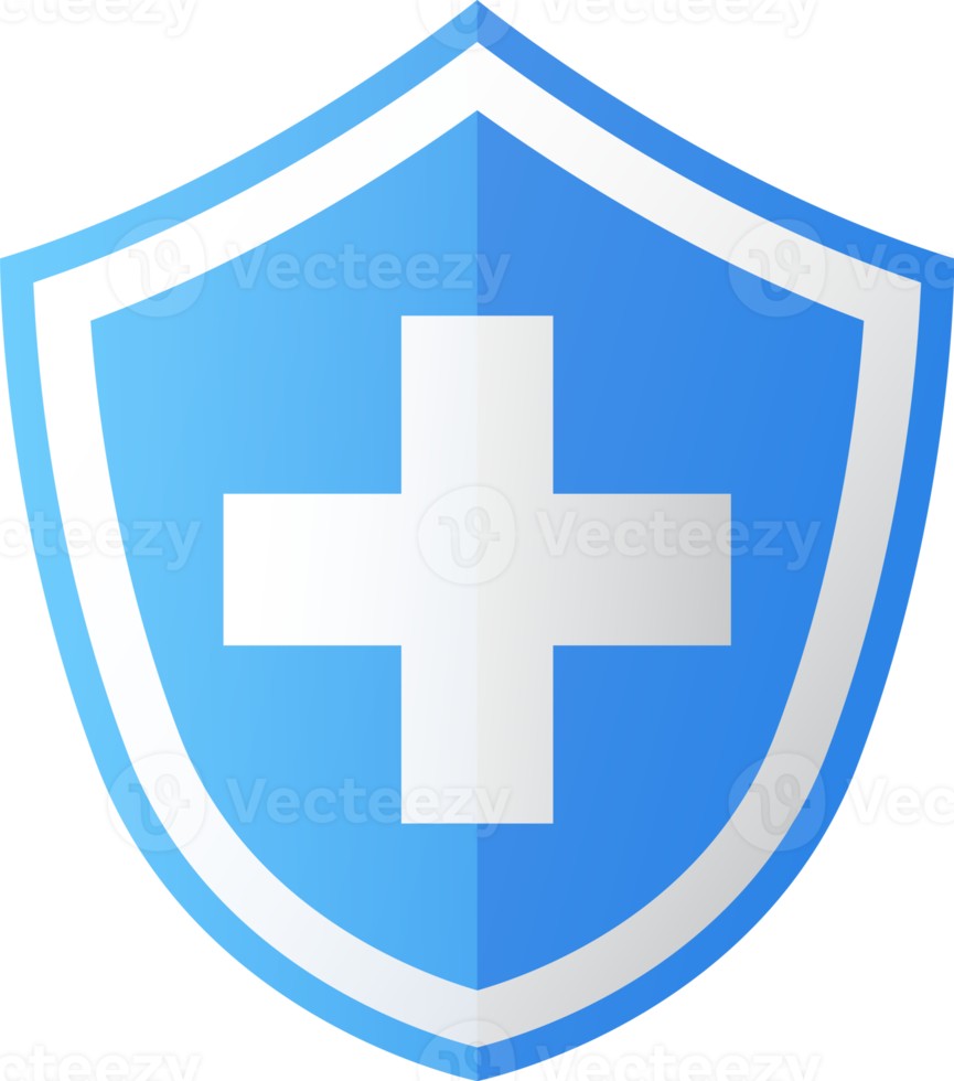 Medical shield icon png